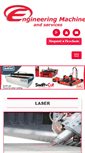 Mobile Screenshot of engineering-machinery.ie